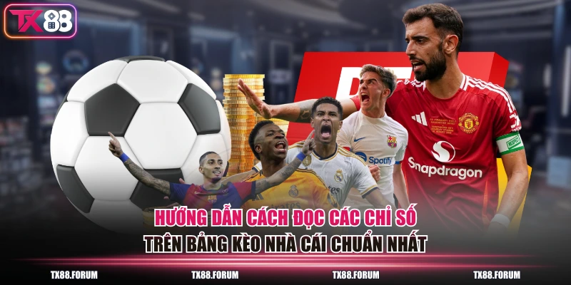 Hướng dẫn cách đọc các chỉ số trên bảng kèo nhà cái chuẩn nhất