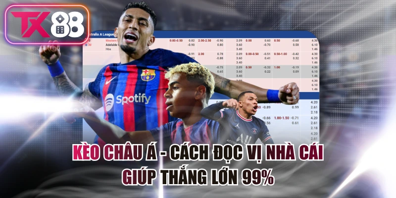 Kèo Châu Á - Cách Đọc Vị Nhà Cái Giúp Thắng Lớn 99%