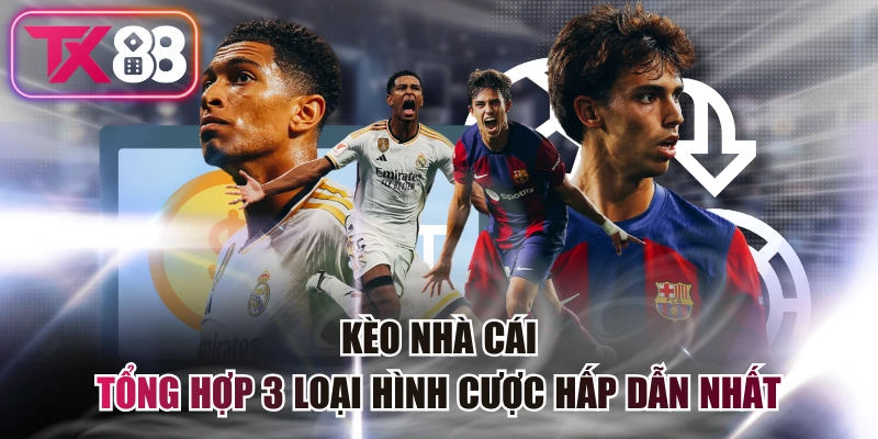 Kèo Nhà Cái - Tổng Hợp 3 Loại Hình Cược Hấp Dẫn Nhất